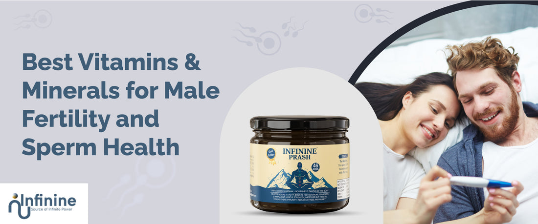 Vitamins &amp; minerals for male fertility