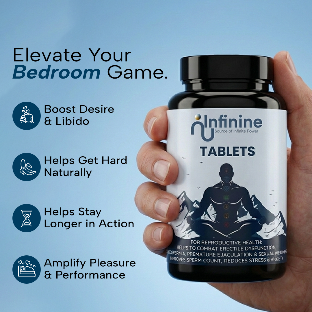 Infinine Tablets - Supports Men's wellness.