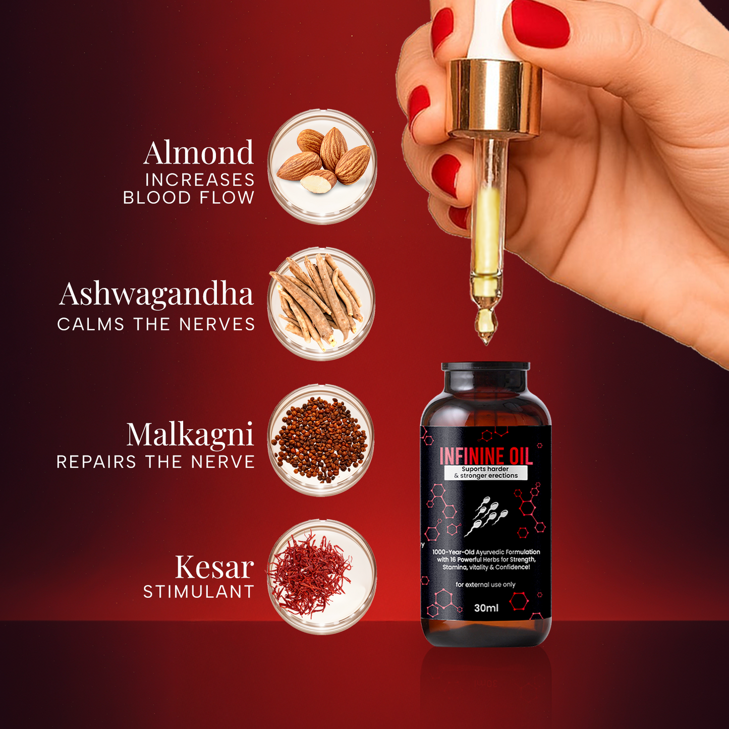 Infinine Prash, SEED & Oil Ultimate Combo for Men’s Best Performance